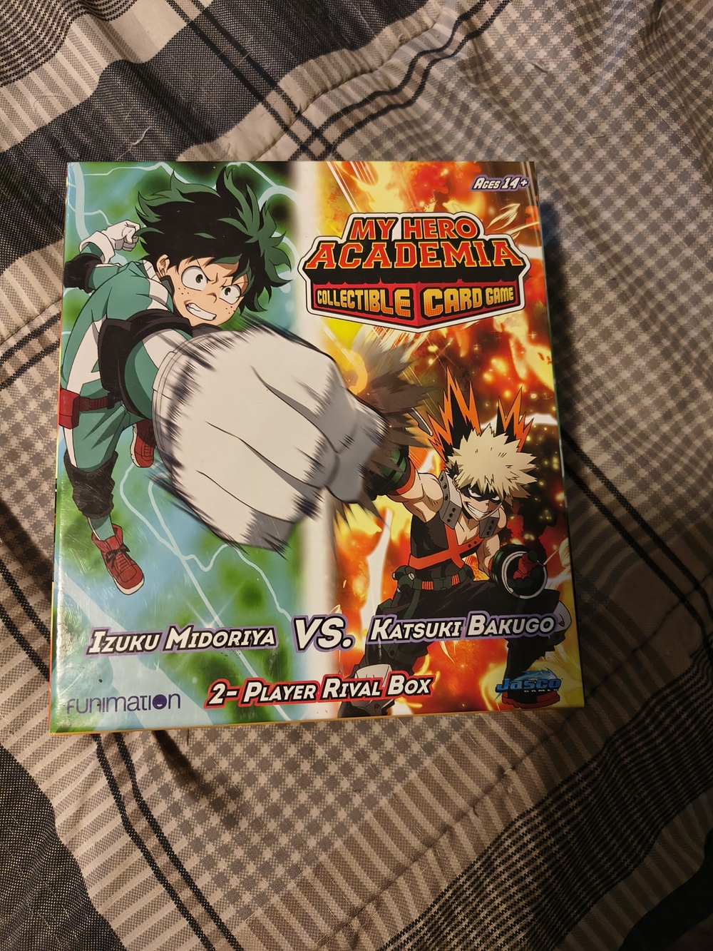 Collectible Card Game 2-Player Rival Box – Green & Orange